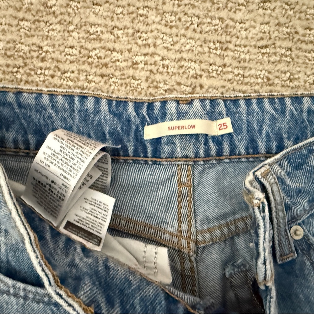 Levis Jeans Denim Superflow 25 Jeans - Picture 3 of 3